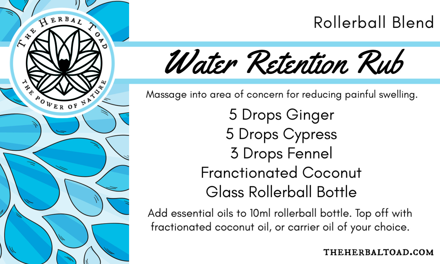 5 Best Essential Oils For Water Retention